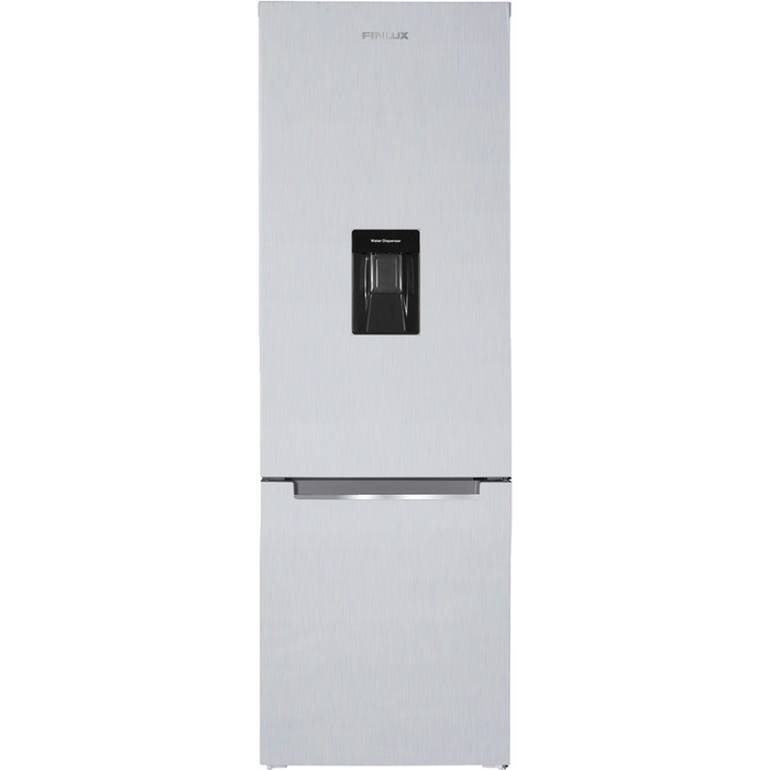 Fridge-freezer Finlux FBN-390WDX, 326 l, E, No Frost, Stainless steel