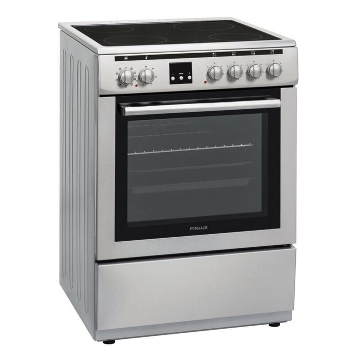 Cooker (current) Finlux FLCM 6000A IX, Ceramic, INOX