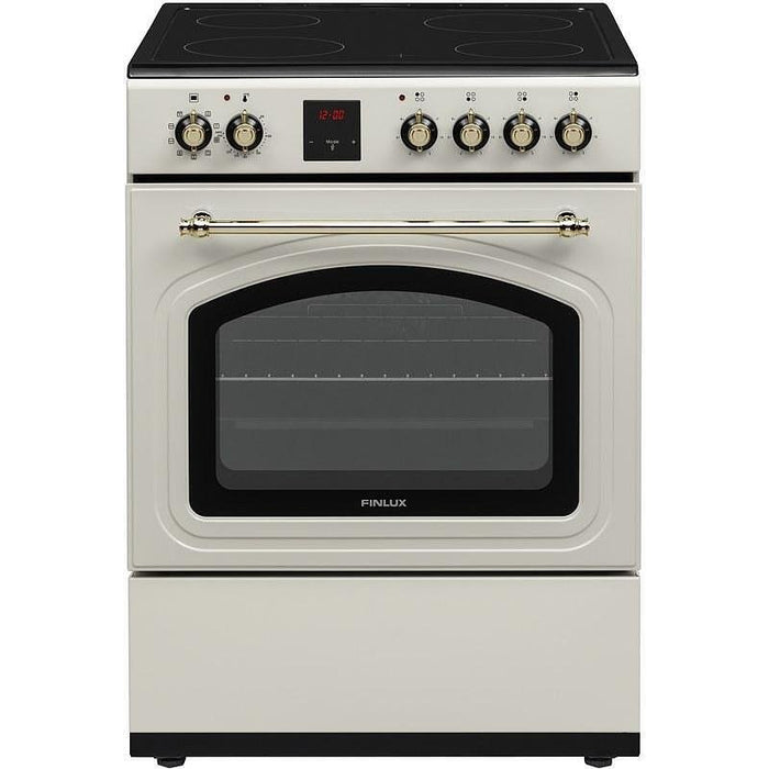 Cooker (electric) Finlux FLCR 600MDT, Ceramic, Champagne
