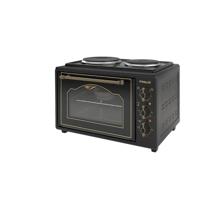 Cooker (mini) Finlux FMC-9705GB, 2 current, Black