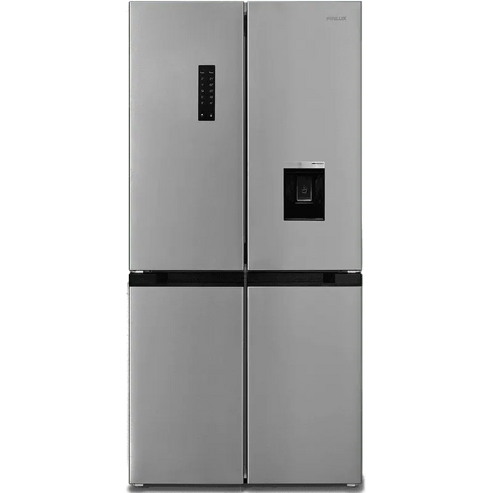 Side-by-Side refrigerator Finlux FXCA FD6200 PUREBDE, 488 l, E, No Frost, Stainless steel
