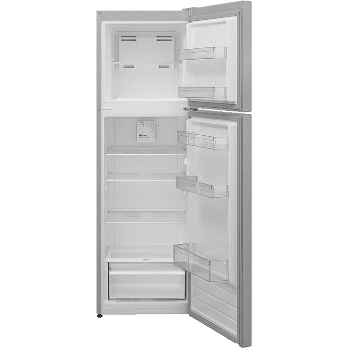Top-loading refrigerator Finlux FXRA 2735 IXE NF, 252 l, E, No Frost, Gray