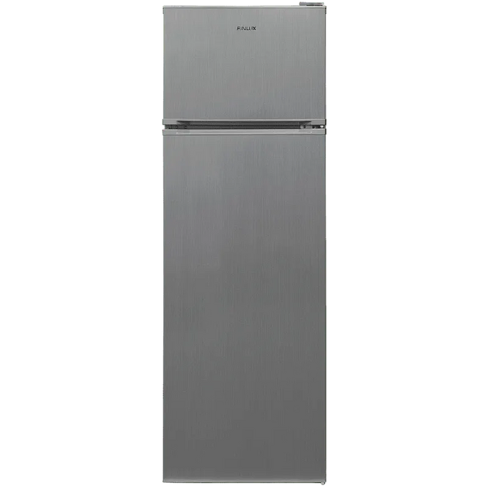 Top-mounted refrigerator Finlux FXRA 28350 IXE, 243 l, E, Inox, Static
