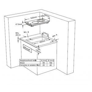 Built-in ceramic hob Finlux FXVT 302 ECO, Electric