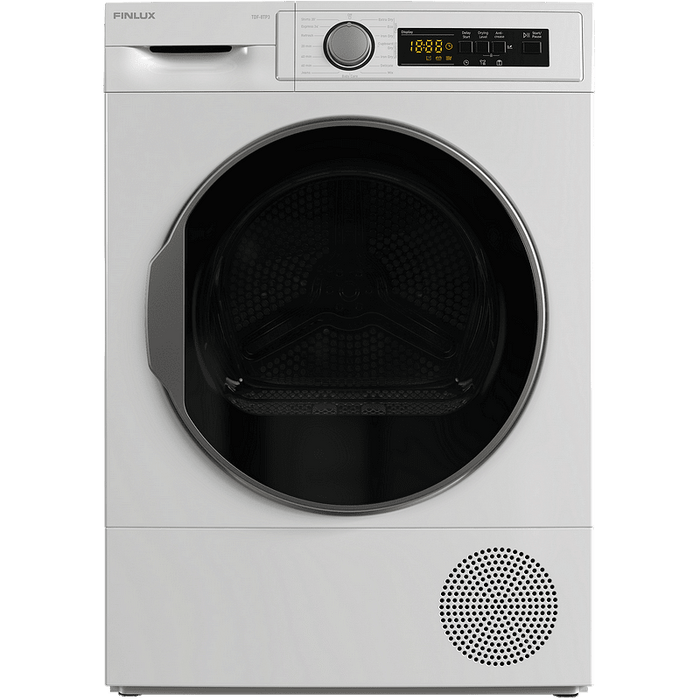 Dryer Finlux TDF-8TP3, 8 kg, E, White, E