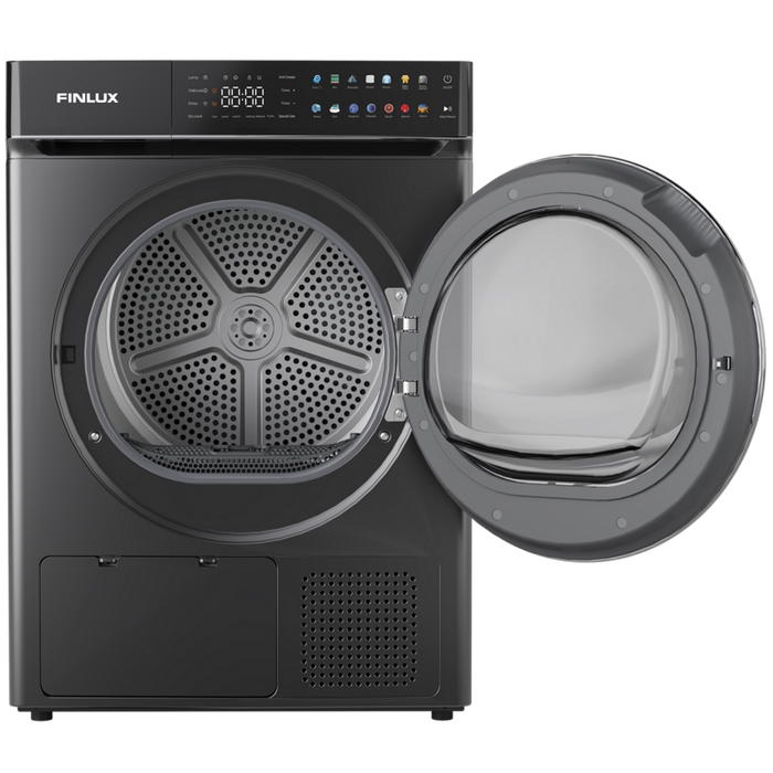 Dryer Finlux TDF10HIGH14END, 10 kg, E, Inox
