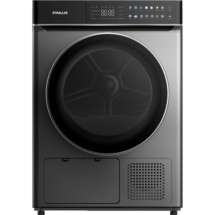 Dryer Finlux TDF10HIGH14END, 10 kg, E, Inox