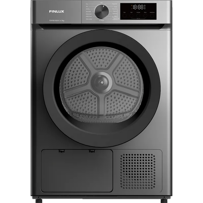 Dryer Finlux TDF9015DIX, 9 kg, E, Inox