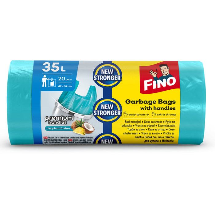 WASTE BAGS 35L 20 PCS AROMA COLOR FINO