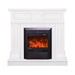 FIREPLACE AND COVERING ART FLAME AMBASADOR WHITE&CRISTINA - Камини<<<Отопление Охлаждане и Вик<<<Praktiker