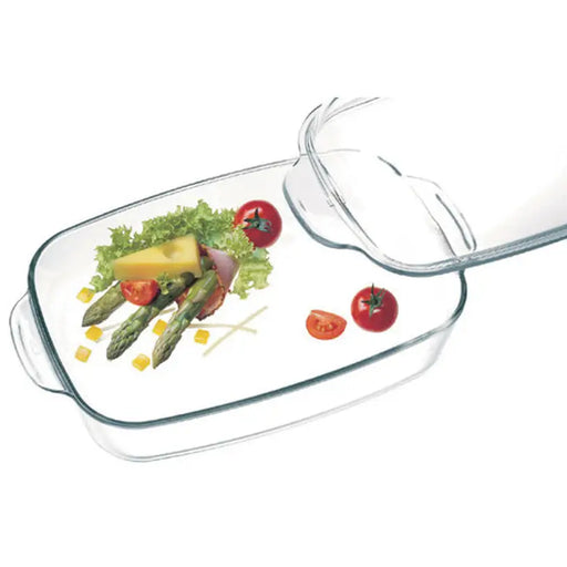 FIREPROOF TRAY 3.2 L WITH LID LEROY - Съдове за готвене<<<Домашни потреби<<<Кухня<<<Praktiker