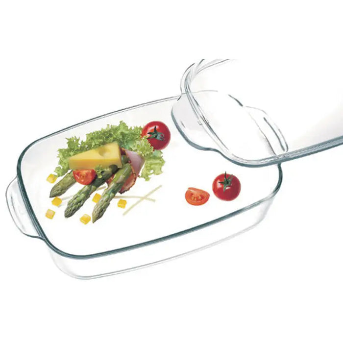 FIREPROOF TRAY 3.2 L WITH LID LEROY - Съдове за готвене<<<Домашни потреби<<<Кухня<<<Praktiker