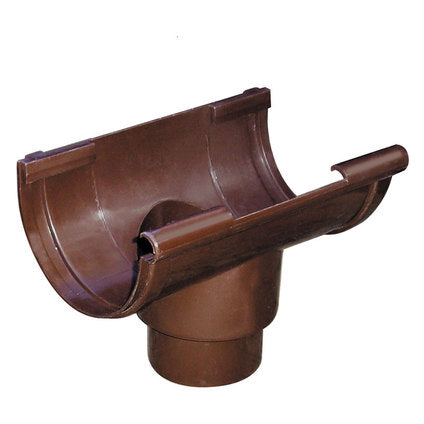 DRAIN BOX 125 BROWN FOR PIPES F 80 - F 100 MM FIRST PLAST