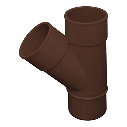Y-ELBOW F 50 BROWN BRSM 50 M FIRST PLAST
