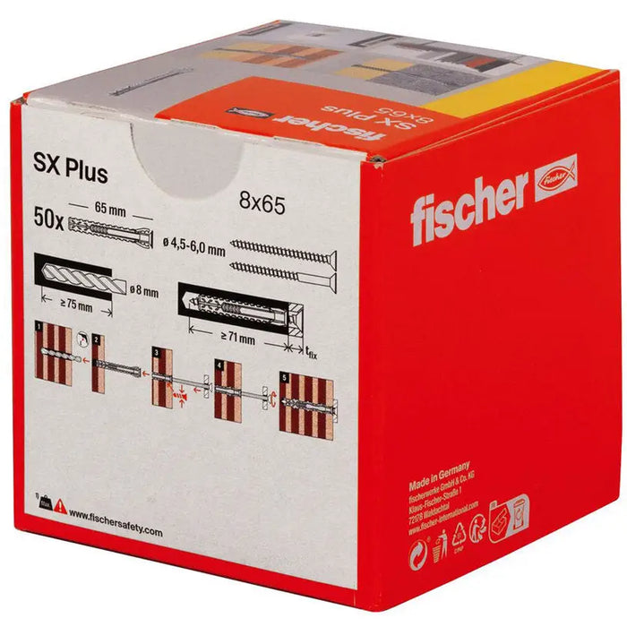FISCHER SX PLUS EXTENSION DOWEL - Комплекти дюбели<<<Дюбели<<<Инструменти и железария<<<Praktiker