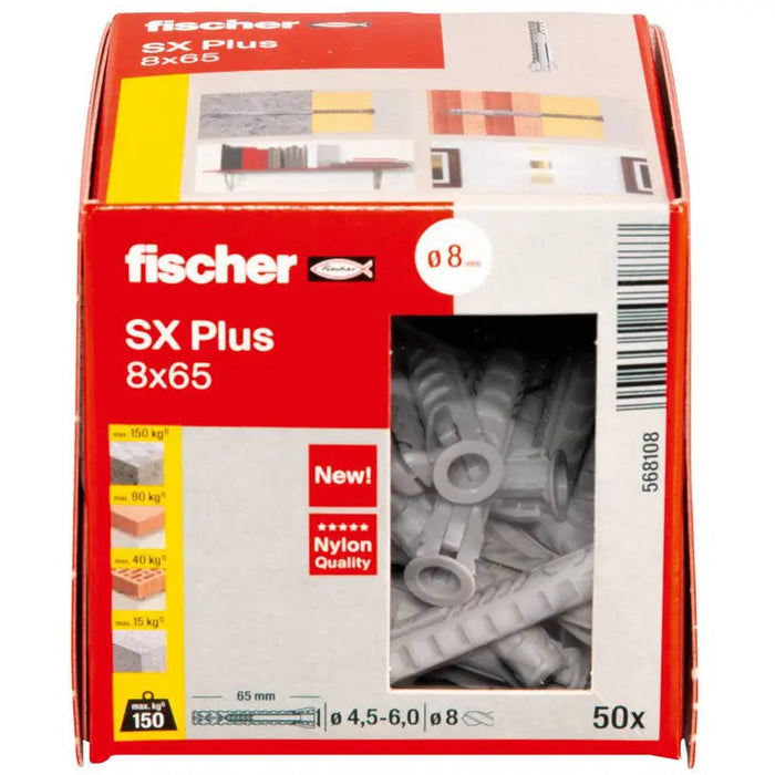 FISCHER SX PLUS EXTENSION DOWEL - Комплекти дюбели<<<Дюбели<<<Инструменти и железария<<<Praktiker