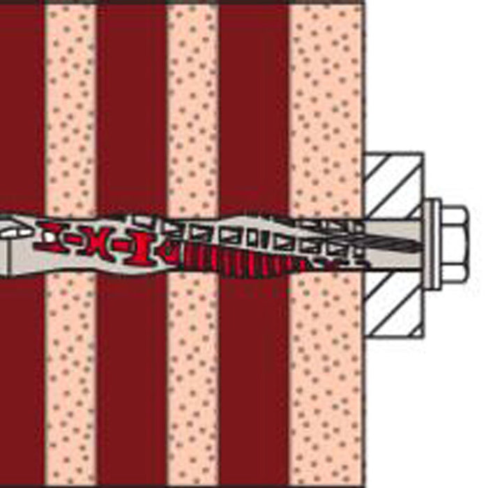 UNIVERSAL DOWEL WITH SCREW 10X160 FUS K 4 PCS. FISCHER DUOXPAND