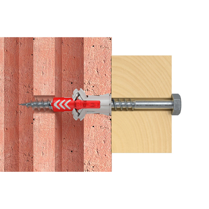 DOWEL WITH SUPPORT RING FISCHER DUOPOWER