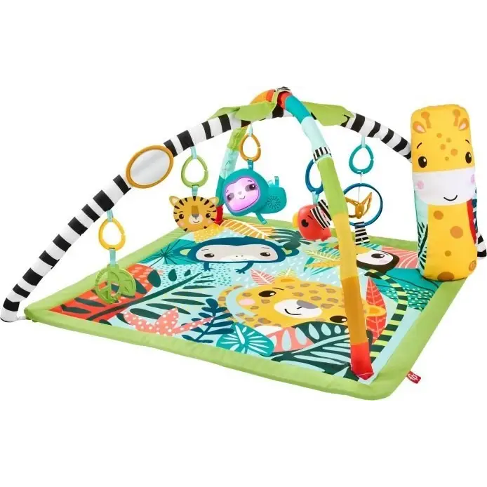 FISHER PRICE EDUCATIONAL 3IN1 RAINFOREST MAT HJW08 - Educational matsZDN-MDU<<<(Games and toys) Toys for the youngest