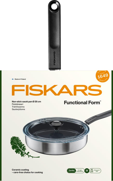 FISKARS CERAMIC COATED FRYING PAN 26CM