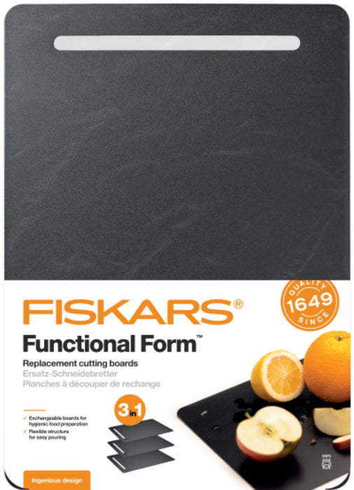 FISKARS PLASTIC CUTTING BOARD 3PCS