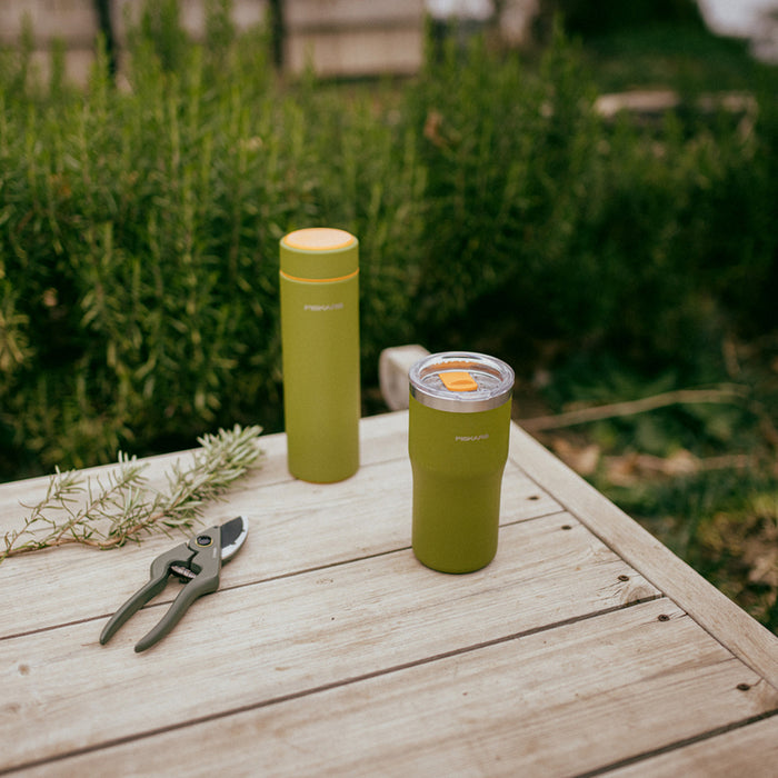 FISKARS CAMPING THERMO BOTTLE GREEN FISKARS On-the-go
