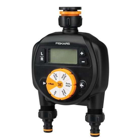 Fiskars 1054792 Black Digital watering timer