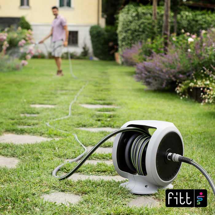 HOSE REEL 1/2" 20M WITH QUICK CONNECTIONS FITT FREEL