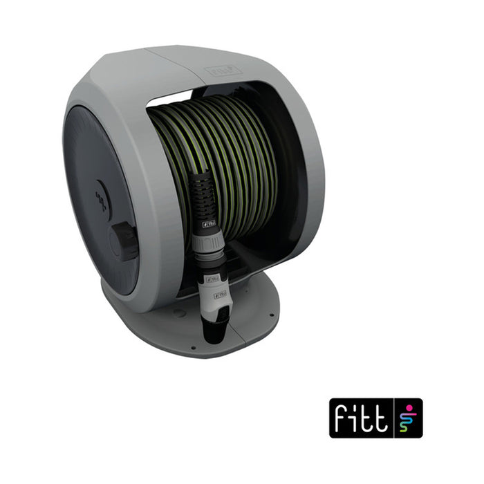 HOSE REEL 1/2" 20M WITH QUICK CONNECTIONS FITT FREEL