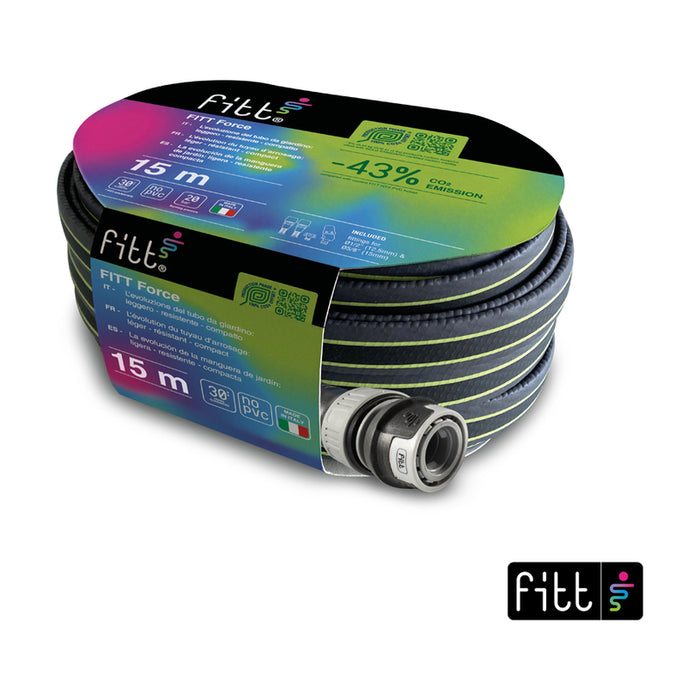 HOSE 20M 1/2" FITT FORCE