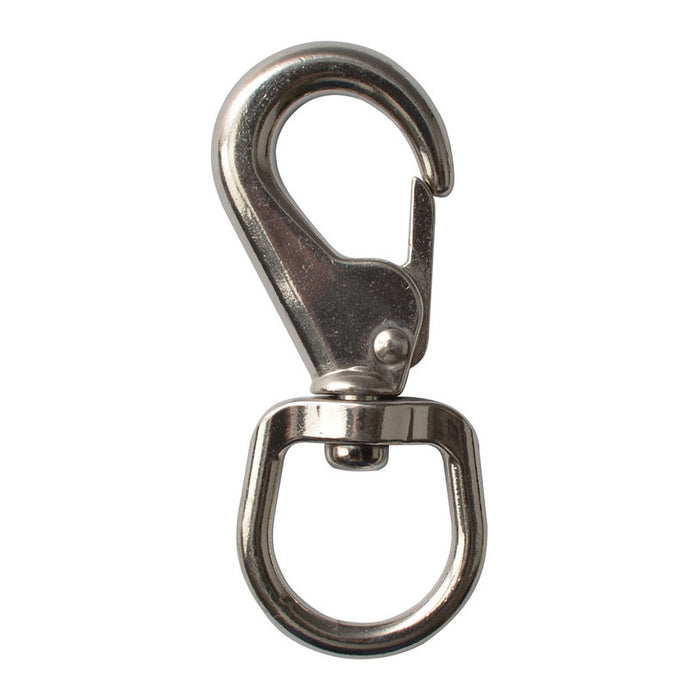 1" NICKEL FIXO SKO42 CARABINER WITH SWIVEL