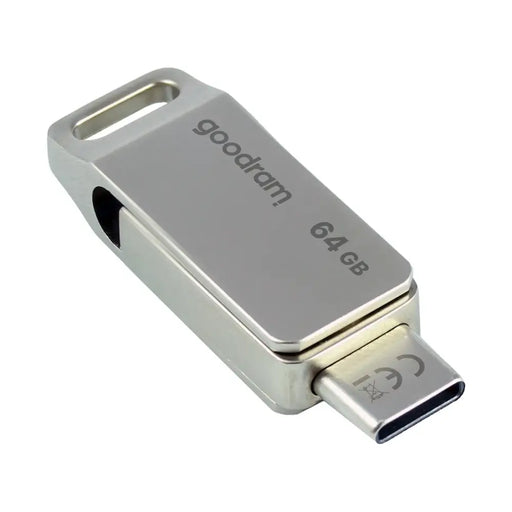 Flash Drive 64GB USB 3.2 Gen 1 USB / USB C OTG ODA3 Goodram - Silver - Paragony<<<HurtelXML