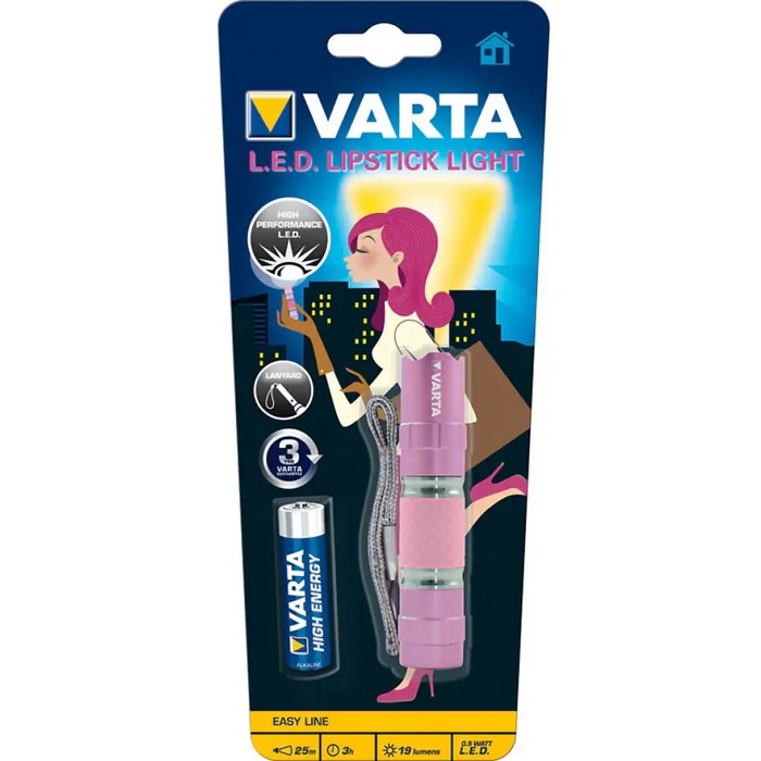 Flashlight Varta LED LIPSTICK LIGHT 1AA - Фенери<<<Игри и забавления<<<TechMart&&&Фенери<<<Дом и