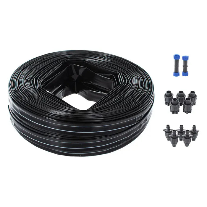 FLAT BAND HOSE KIT FOR DRIP IRRIGATION 100M 12219 - Капково и подземно напояване<<<Напояване<<<Градина<<<Praktiker