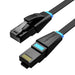 Flat Network Cable UTP CAT6 Vention IBJBV RJ45 Ethernet 1000Mbps 40m Black - Network cables<<<Cables<<<IT