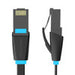 Flat Network Cable UTP CAT6 Vention IBJBX RJ45 Ethernet 1000Mbps 50m Black - Network cables<<<Cables<<<IT