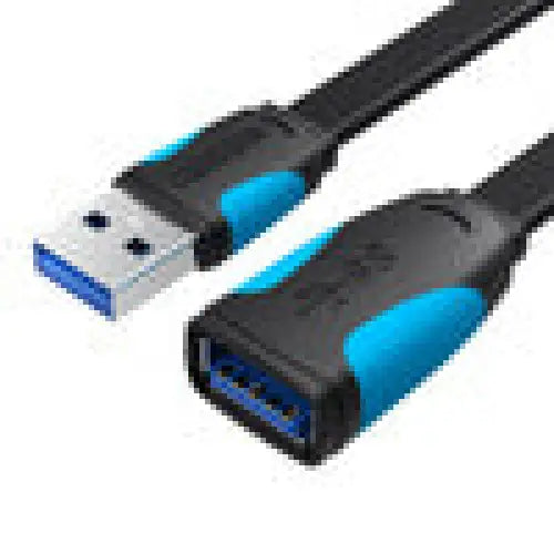 Flat USB 3.0 extender Vention VAS-A13-B150 1.5m Black - Adapters connectors and converters<<<IT Accessories<<<InnproXML