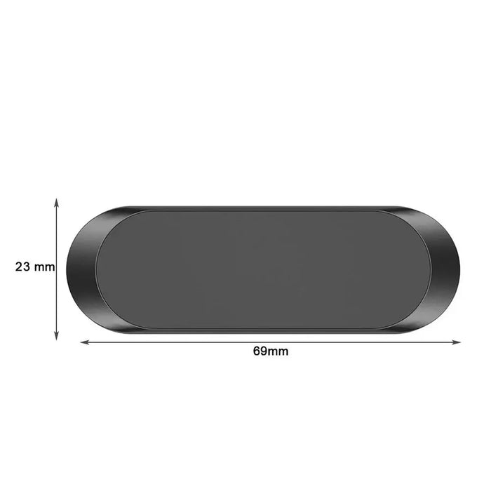 Flat Vehicle Mount Magnetic Bracket for Dashboard black - Cell phone holders<<<HurtelXML
