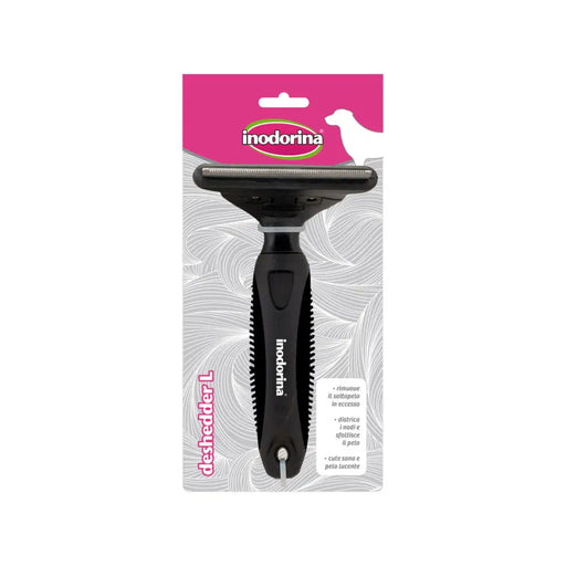 Flea Comb Inodorina Black Steel L - Домашни Животни<<<Дом Градина<<<BigBuy&&&Здраве и хигиена<<<Домашни Животни<<<Дом