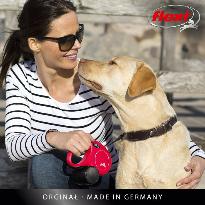 Dog Lead Flexi NEW CLASSIC 5m Blue Size S
