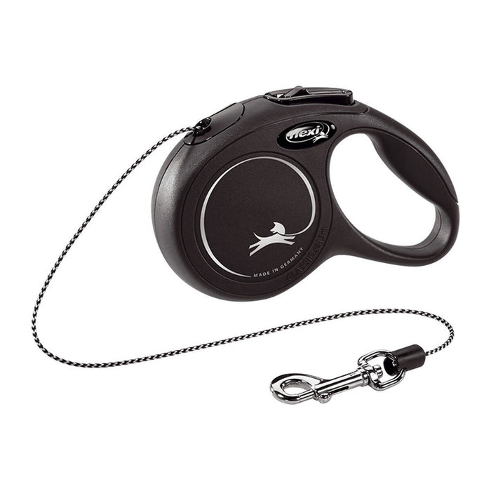 Cat Leash Flexi NEW CLASSIC Black XS 3 m