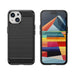 Flexible Carbon Case with carbon pattern for iPhone 15 - black - Cell phone cases and covers<<<HurtelXML