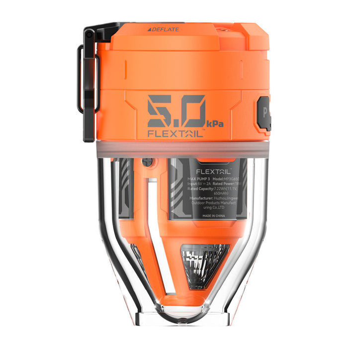 Flextail Max Pump 3 Portable Pump (Orange)