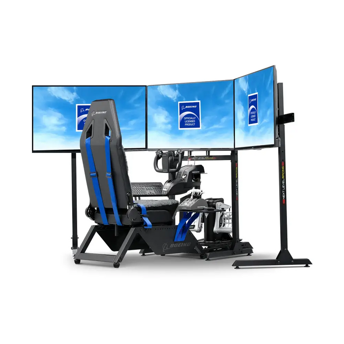 Flight simulator Next Level Racing Boeing Commercial Edition - Геймърски столове<<<Геймърска