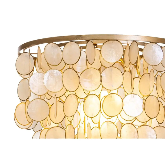Floor Lamp Home ESPRIT Beige Golden 220 V 40 x 40 x 153 cm - Декорация и Осветление<<<Дом