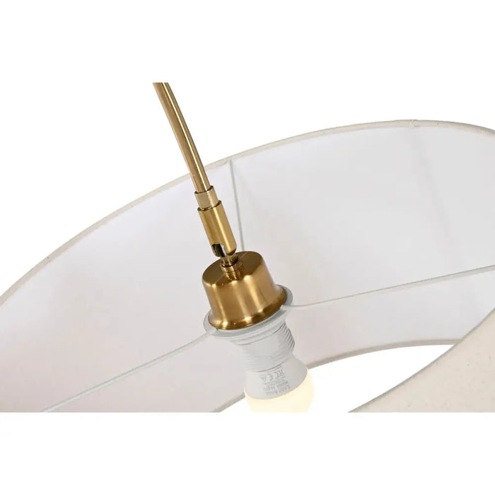 Floor Lamp Home ESPRIT White Beige Golden 126 x 40 x 193 cm - Декорация и Осветление<<<Дом