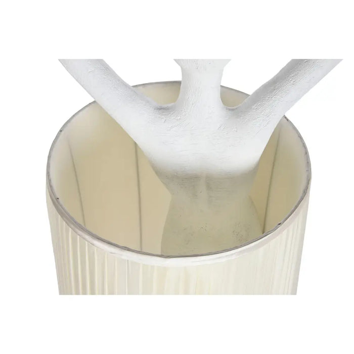 Floor Lamp Home ESPRIT White Resin 50 W 220 V 46 x 41 x 137,5 cm - Декорация и Осветление<<<Дом