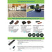 FLUSH MOUNTING PROFILE 50X30MM L=2.0M ROSSIMA FOREST FEEL - Аксесоари за пана врати мрежи и покривала<<<Мрежи и