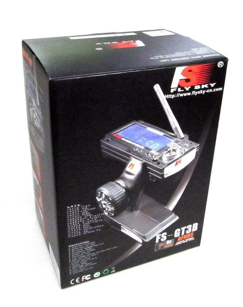 FlySky Transmitter FS-GT3B-000 + Receiver FS-GR3 Set 3 channels AFHDS - Transmitters<<<Transmitter systems<<<RC