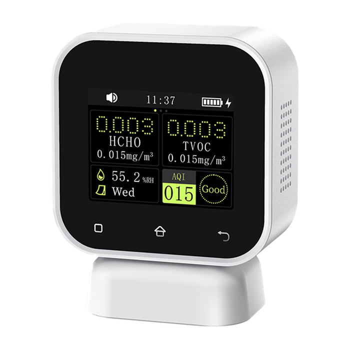 4-in-1 indoor air quality monitor Formaldehyde detector with touch screen FNIRSI SFD-02